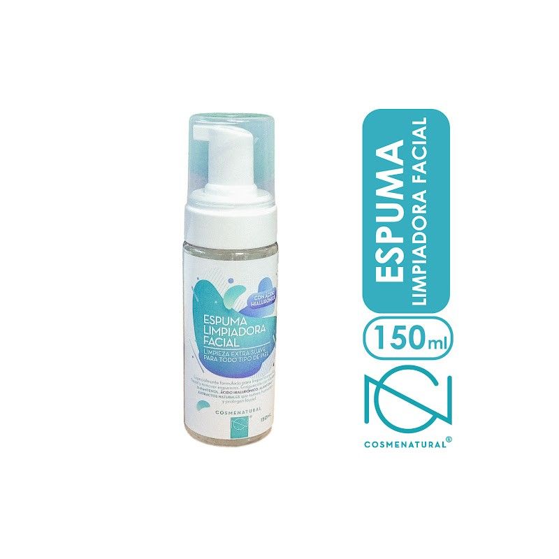 Espuma Facial Limpiadora Cosmenatural X 30 Ml