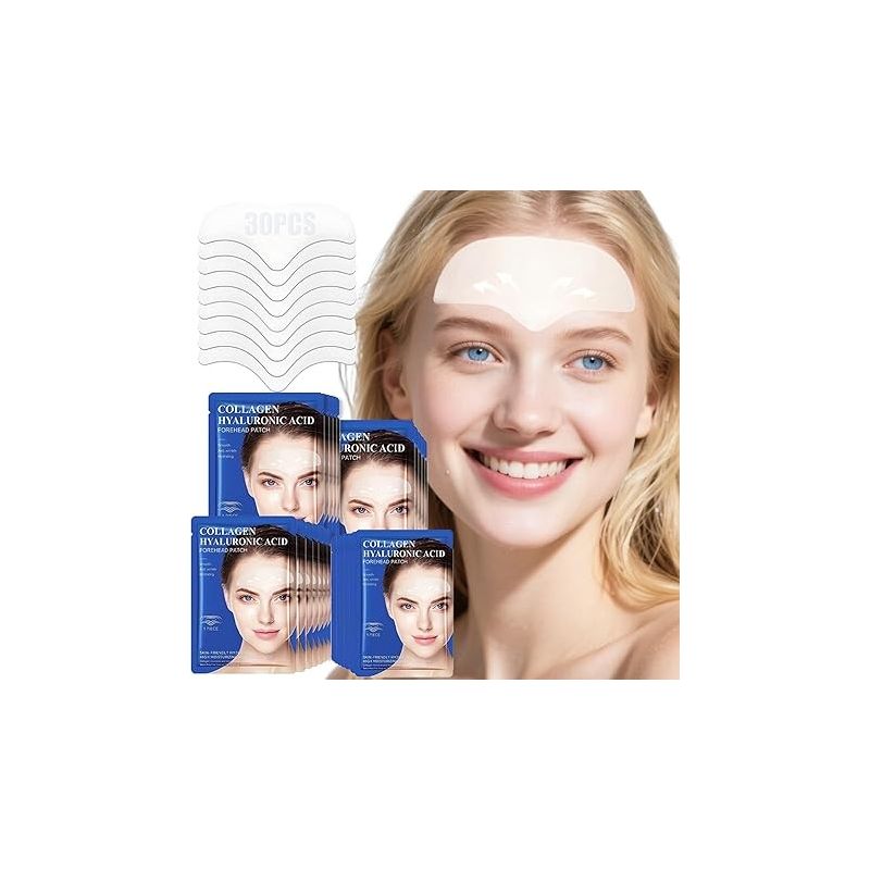 30 Pcs Parches Antiarrugas Frente